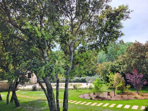 Création d'un jardin sur Castillon du Gard