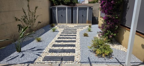 Aménagement minéral à Caissargues