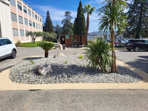 Aménagement paysa IUT de Nîmes