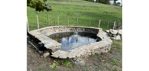 Realisation d'un bassin aquatique sur Génolhac